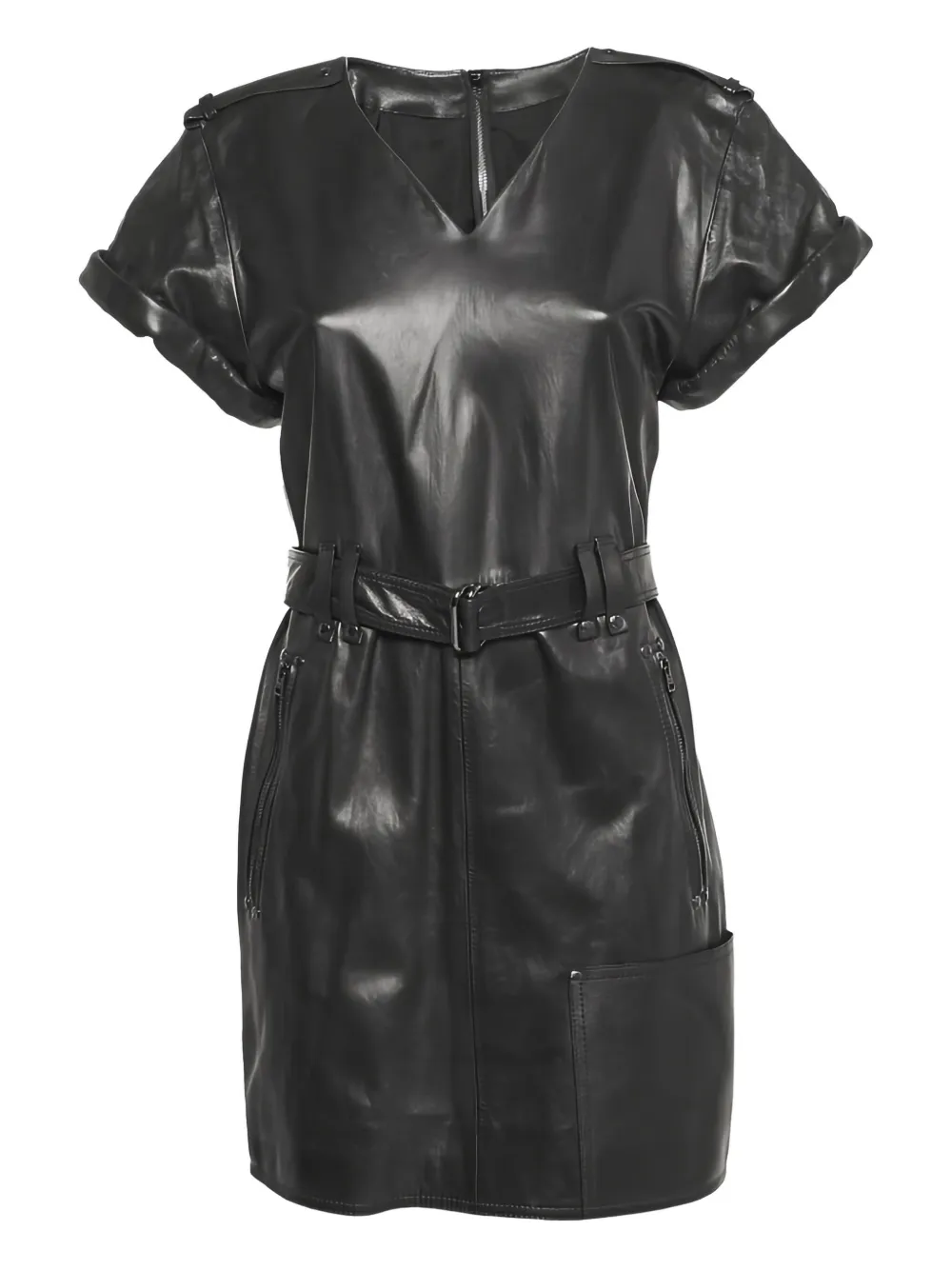 Tom Ford Vintage leather midi dress | Black | Image 1