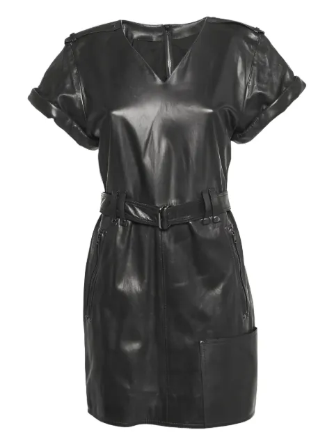 Tom Ford Vintage leather midi dress