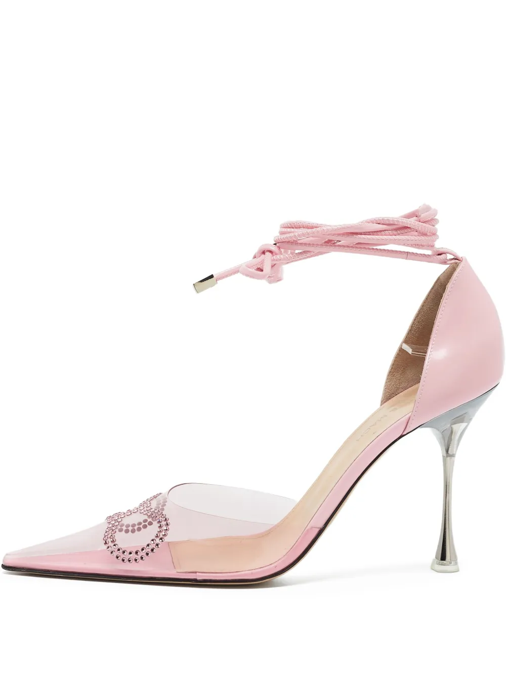 MACH & MACH pre-owned 100mm embellished pumps | Pink | Image 1