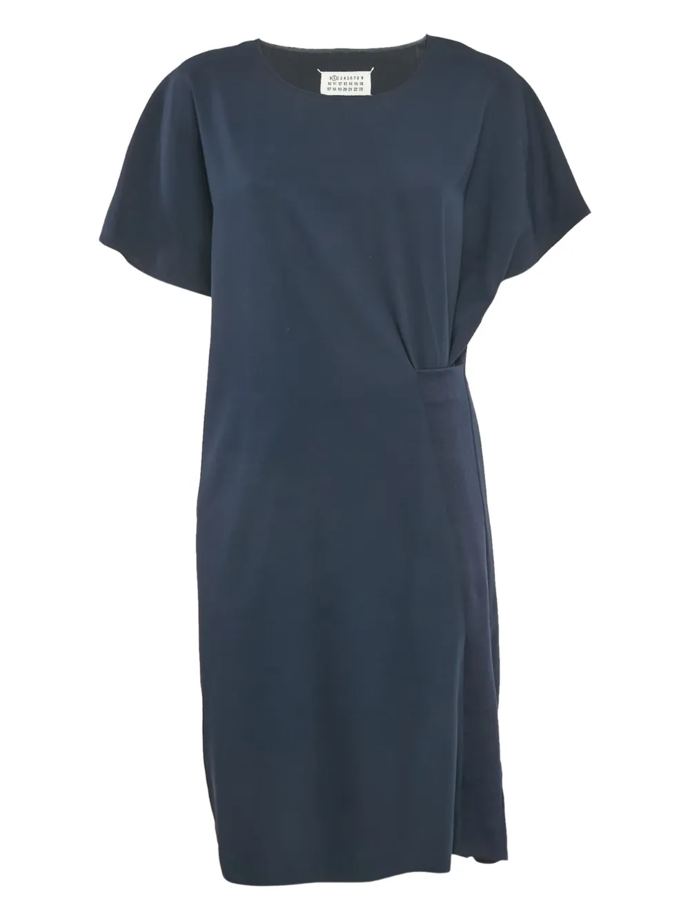 Maison Martin Margiela Pre-Owned rib-knit trim dress | Blue | Image 1