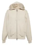 Burberry Pre-Owned 2024 jersey zipped hoodie - Neutrals