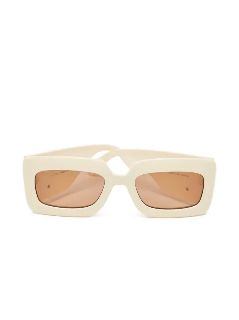 Gucci Pre-Owned lentes de sol GG con armazón rectangular