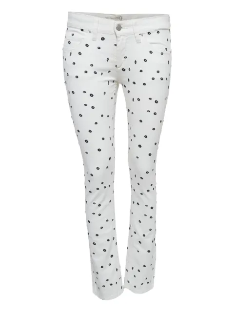 Isabel Marant Vintage dot-embroidered trousers