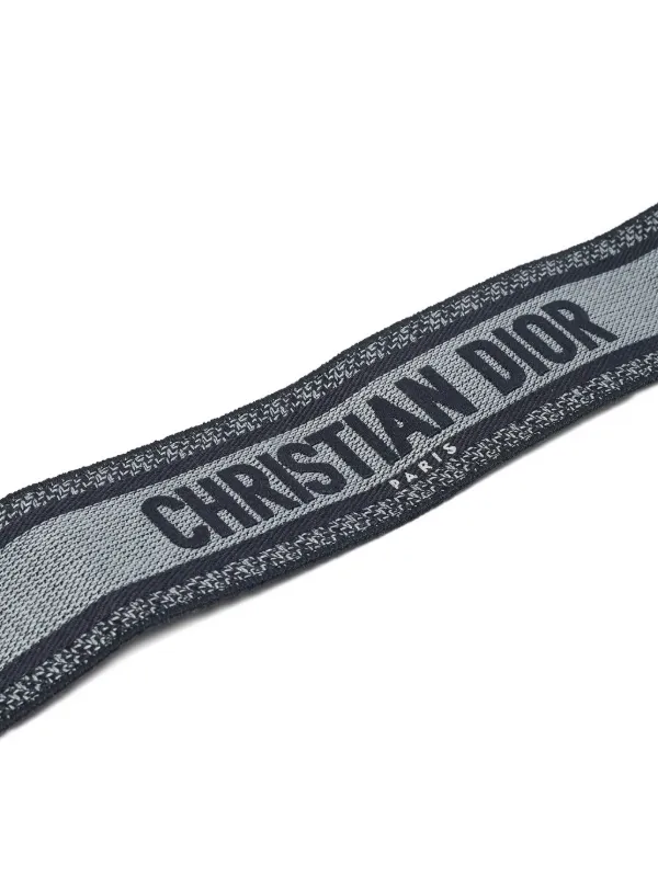 Christian Dior バッグストラップ Adjustable Shoulder Strap with Ring Ecru Multicolor Lumière