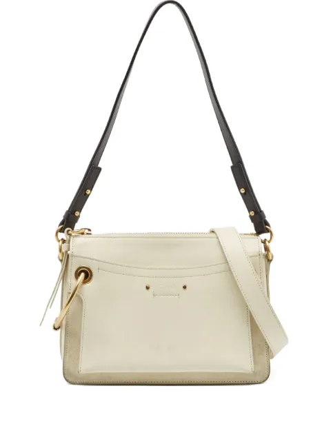 Chloé Pre-Owned شنطة شمواه جلد مزينة بحلقة