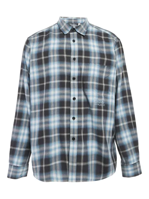 Burberry Pre-Owned قميص كاروهات بجيب 2024