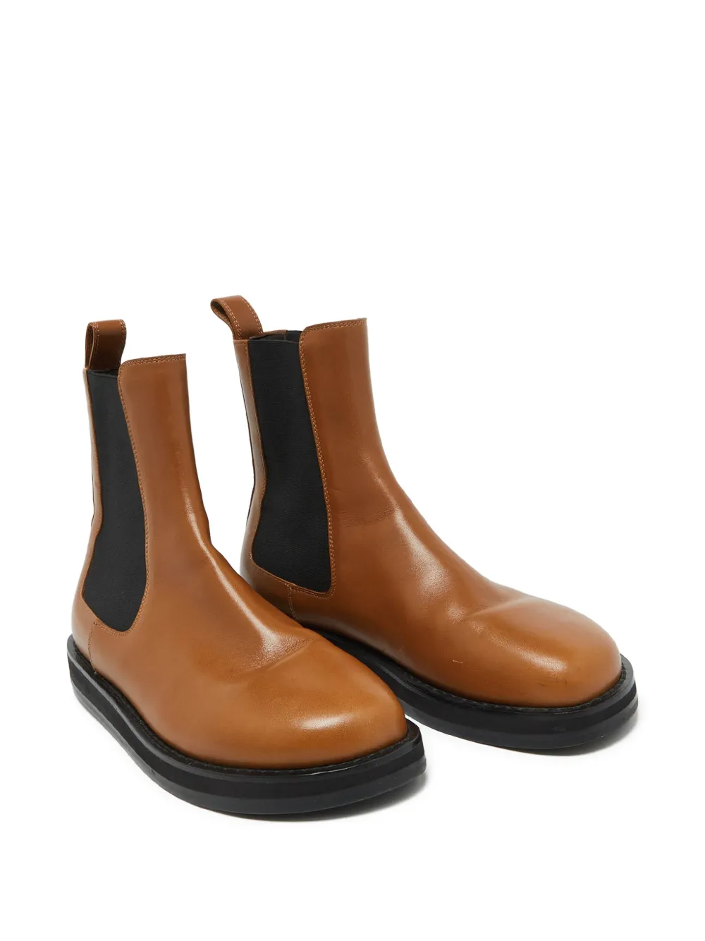 The Row Pre-Owned leather chelsea boots | Image 2