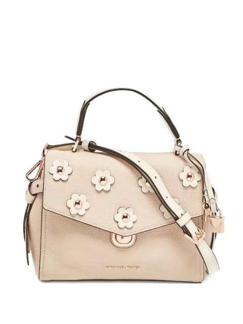 Michael Kors flower embellishment leather bag