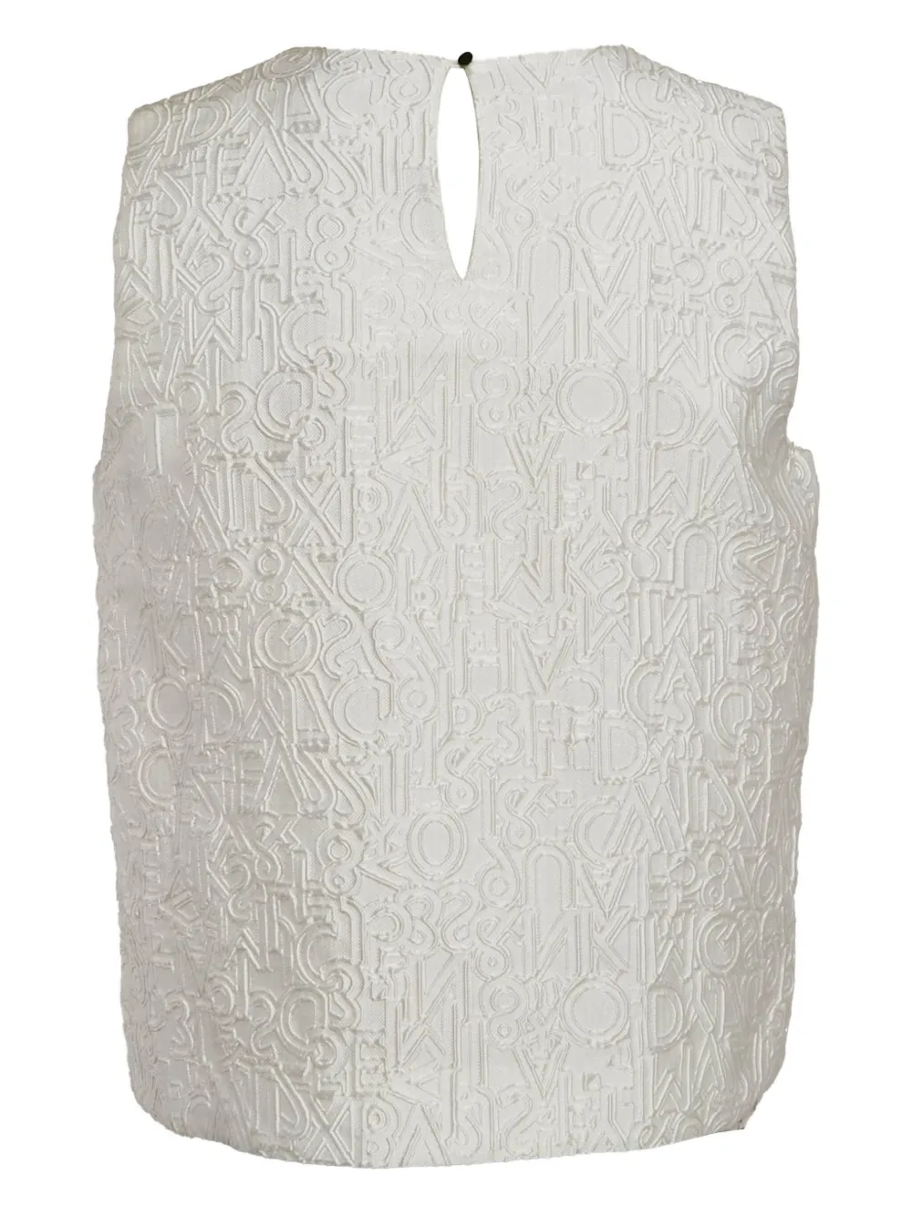 Mary Katrantzou alphabet-jacquard vest | Image 2