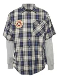 DSQUARED2 tartan shirt - Blue