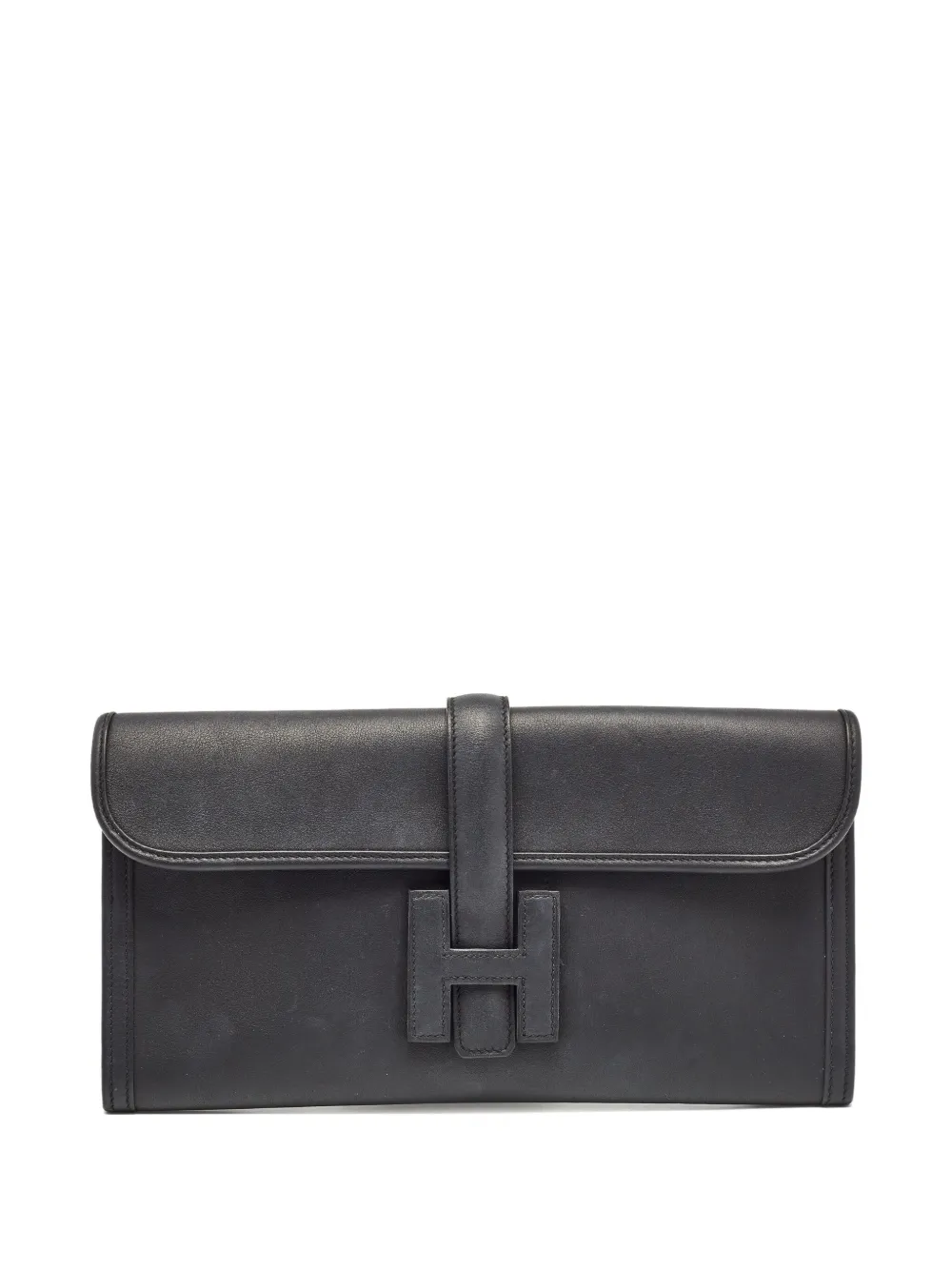 Hermès Pre-Owned 2023 Jige clutch bag - ブラック Hermès Pre-Owned 2023 Jige clutch bag - ブラック
