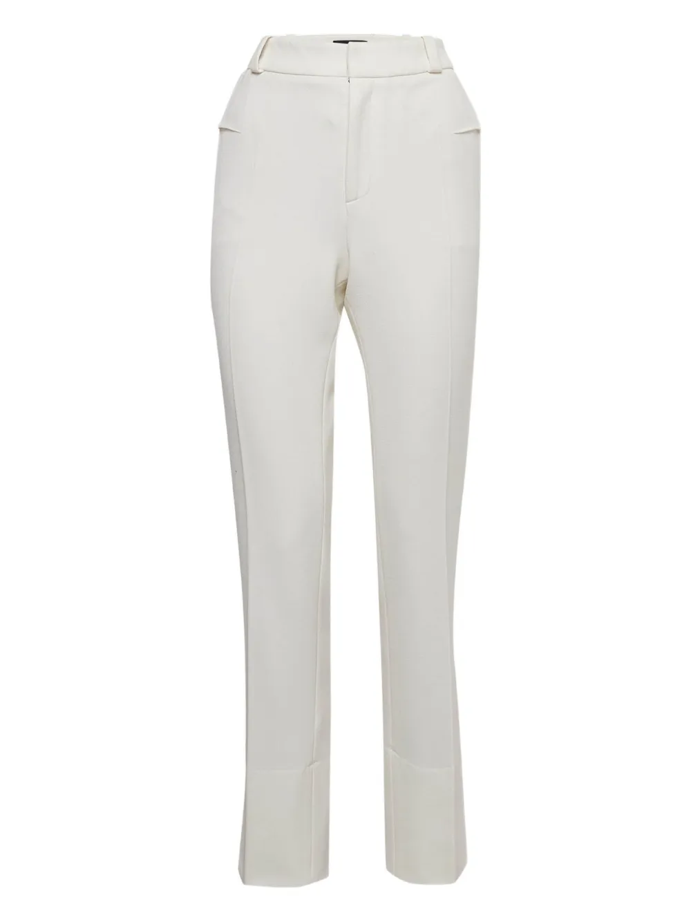 Roland Mouret pre-owned concealed-fastening trousers | White | Image 1