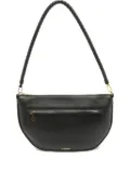 Burberry Pre-Owned large Plongé braided-strap leather shoulder bag - Black