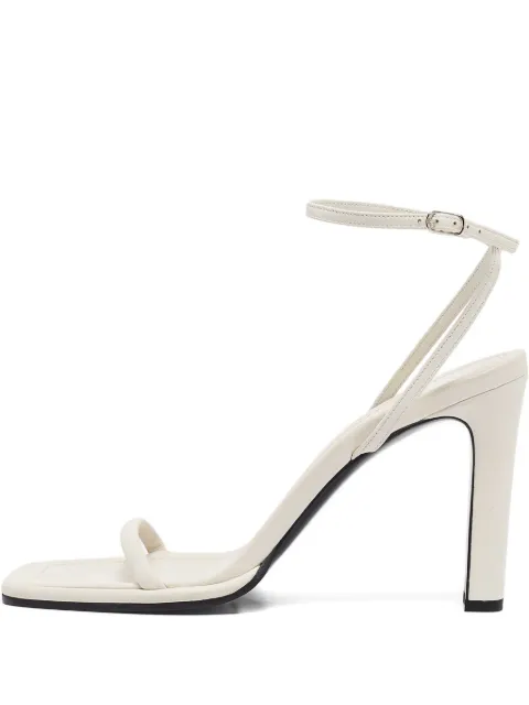 The Row Pre-Owned 100mm block-heel square-toe sandals