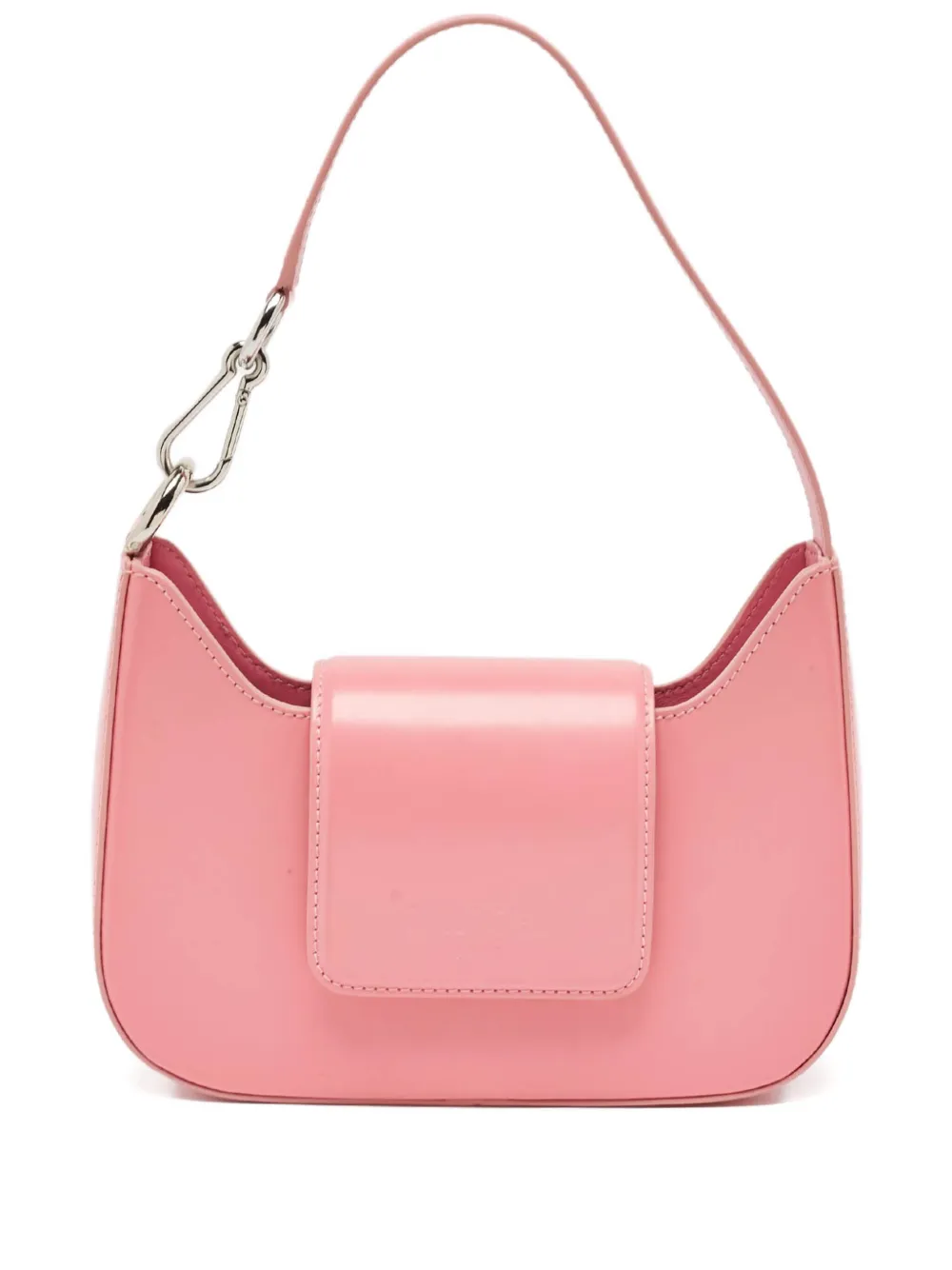 Sixtine leather flap shoulder bag
