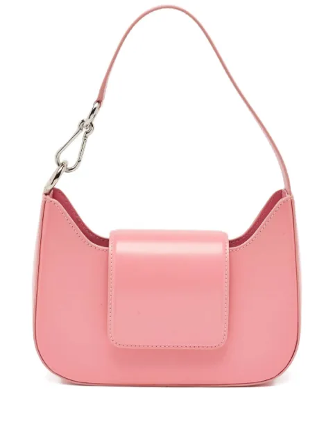 Lancel Vintage Sixtine leather flap shoulder bag