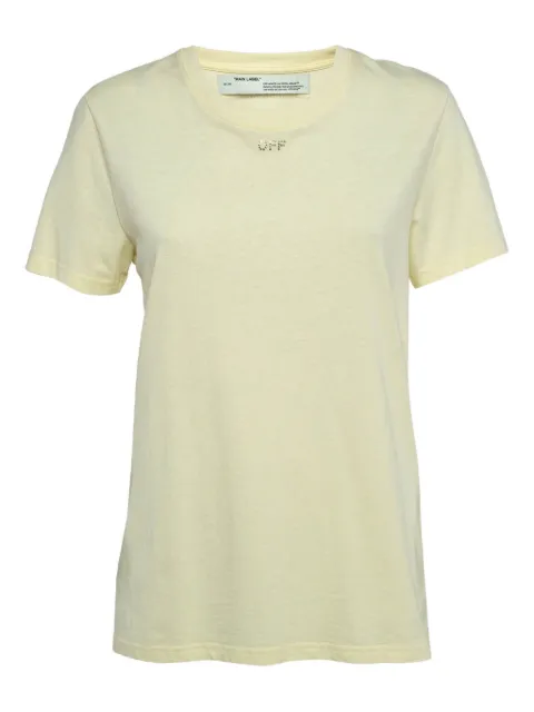Off-White Pre-Owned crystal-embellished T-shirt