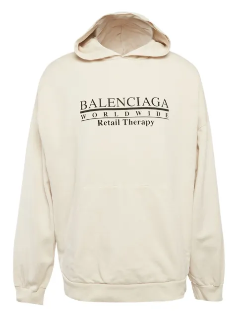 Balenciaga Pre-Owned hoodie en coton