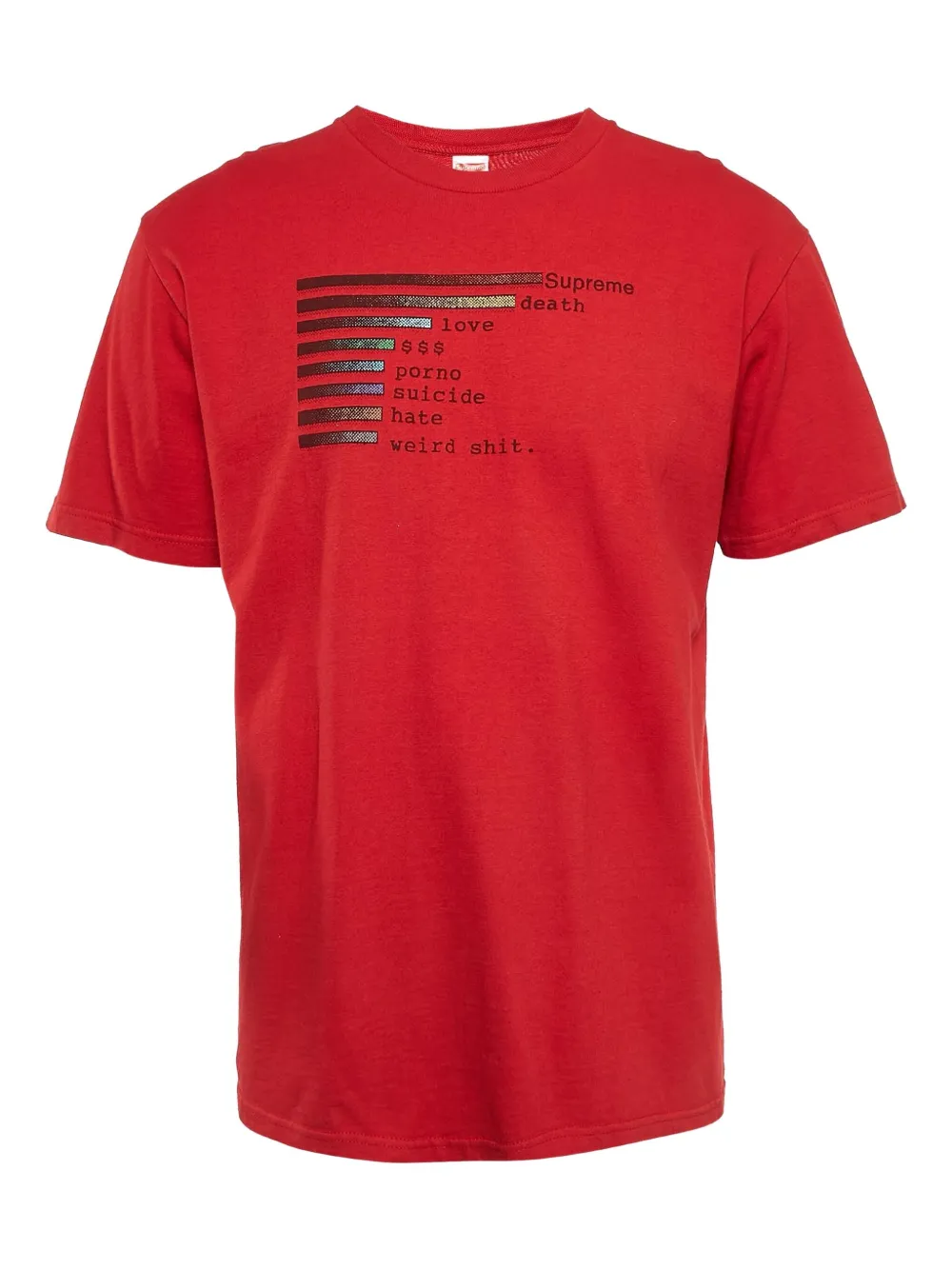 Supreme 2024 プリント Tシャツ - レッド Supreme 2024 プリント Tシャツ - レッド