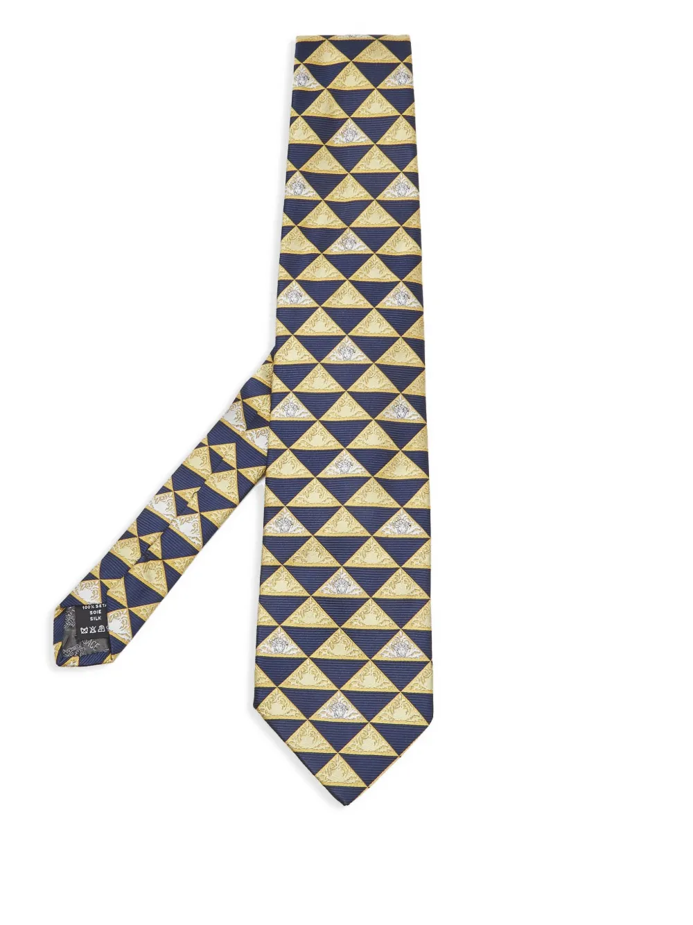 Versace Pre-Owned 2024 Medusa Head silk tie | Yellow | Image 1