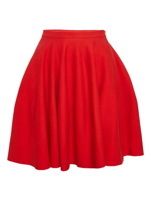 Giambattista Valli Vintage flared cotton skirt
