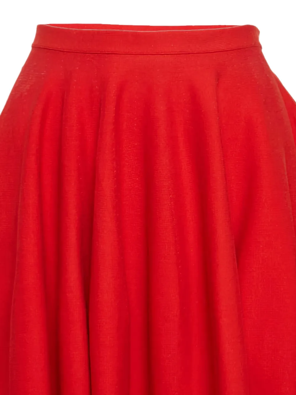 Giambattista Valli Vintage Flared rok - Rood