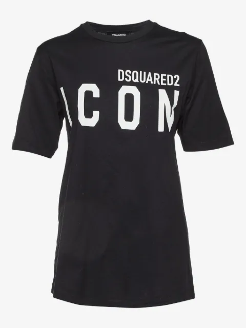 DSQUARED2 playera Icon de algodón de archivo