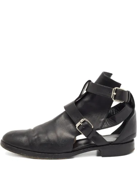 Pierre Hardy cut-out buckled boots