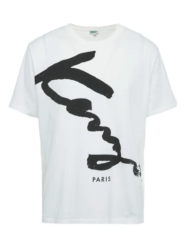 Kenzo Paris ロゴ長袖Tシャツ L ホワイト 楽天市場】ケンゾー KENZO