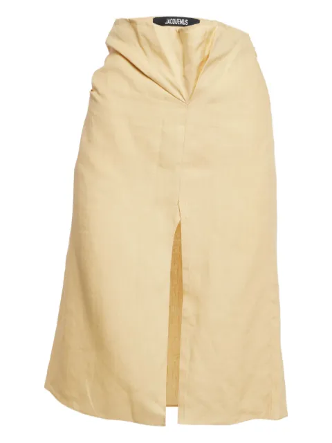 Jacquemus Pre-Owned La Jupe pencil midi skirt