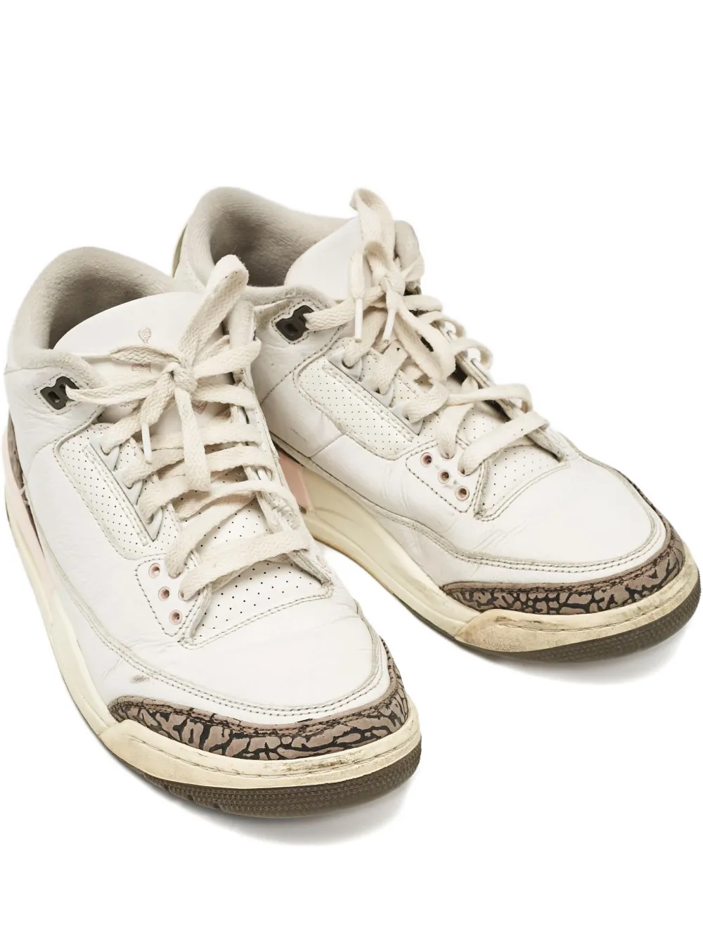 Nike Vintage Air Jordan 3 Retro leather sneakers | White | Image 1