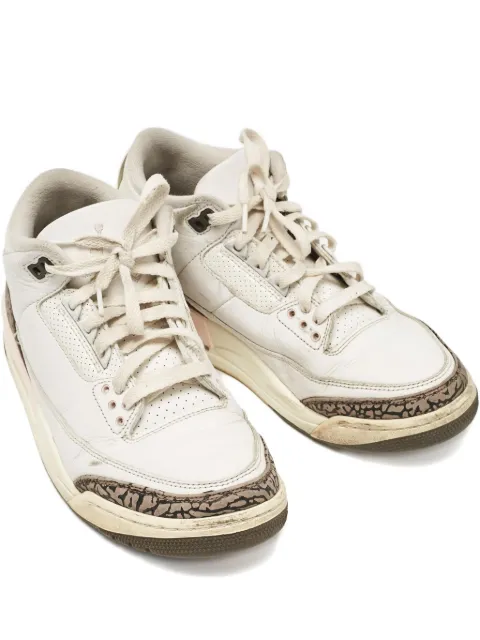 Nike Vintage Air Jordan 3 Retro leather sneakers