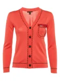Louis Vuitton Pre-Owned V-neck cardigan - Red