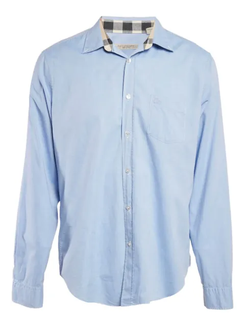Burberry Pre-Owned 2023 check pocket shirt