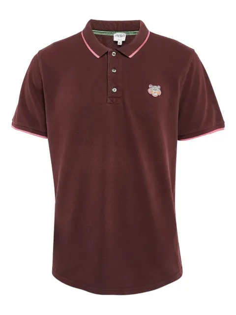 Kenzo Pre-Owned 2024 Tiger-embroidered polo shirt