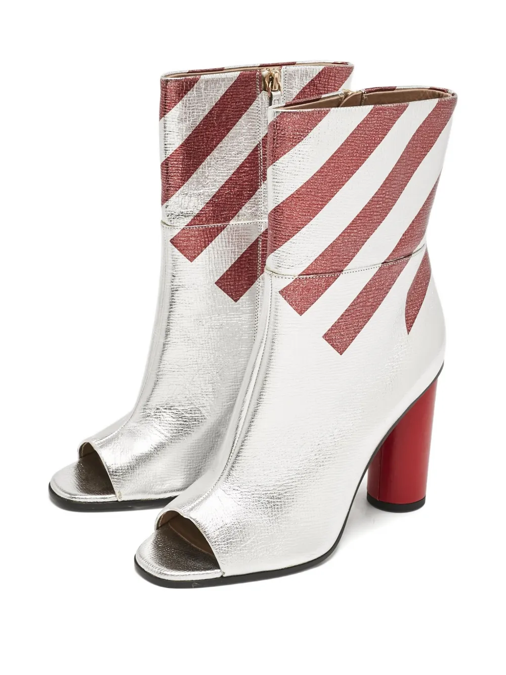 Anya Hindmarch pre-owned 105mm peep-toe ankle boots | Image 2