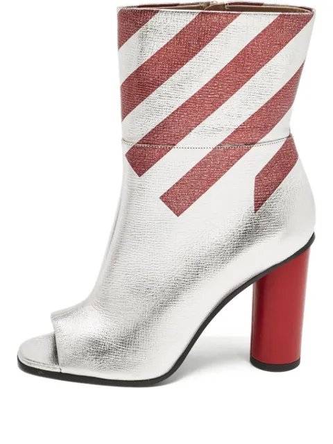 Anya Hindmarch bottines pre-owned 105 mm à bout ouvert