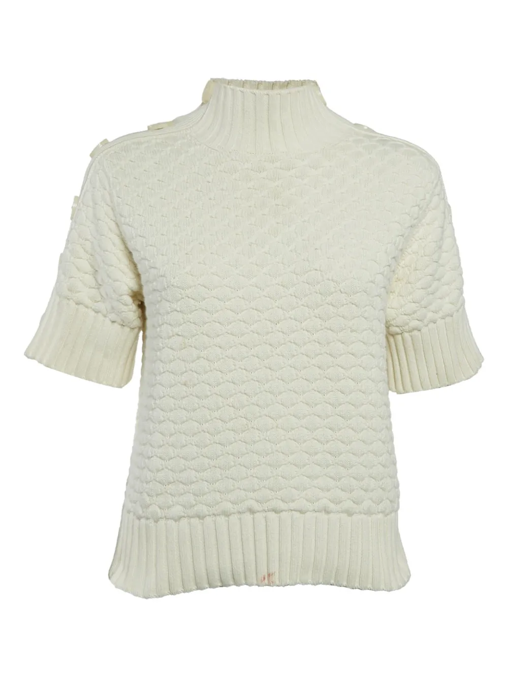 See by Chloé button-detail knitted top | Neutrals | Image 1