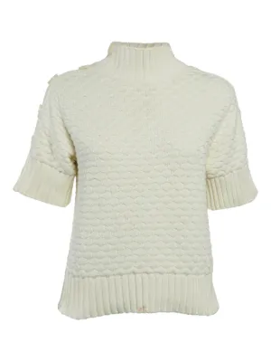 Issey Miyake リブトップ | ホワイト | FARFETCH JP