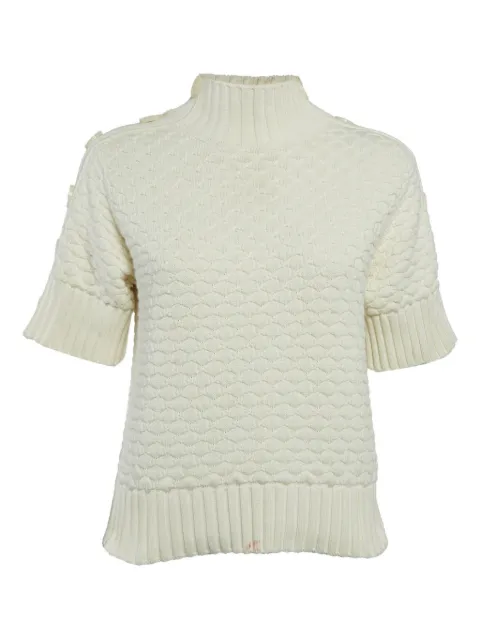 See by Chloé button-detail knitted top