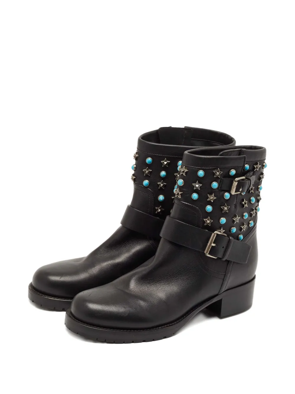 Valentino Garavani Pre-Owned 2024 Rockstud laarzen - Zwart