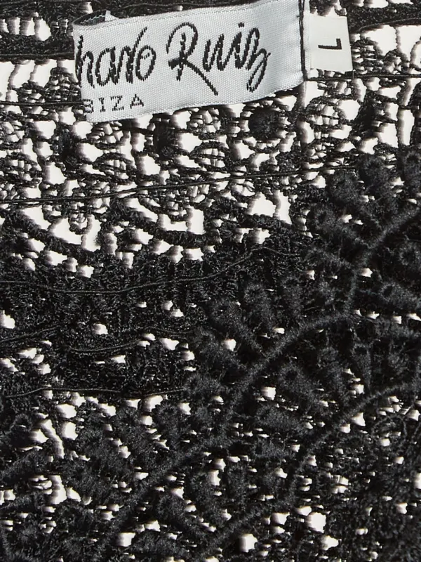 Charo Ruiz Ibiza Lace Top | Black | FARFETCH