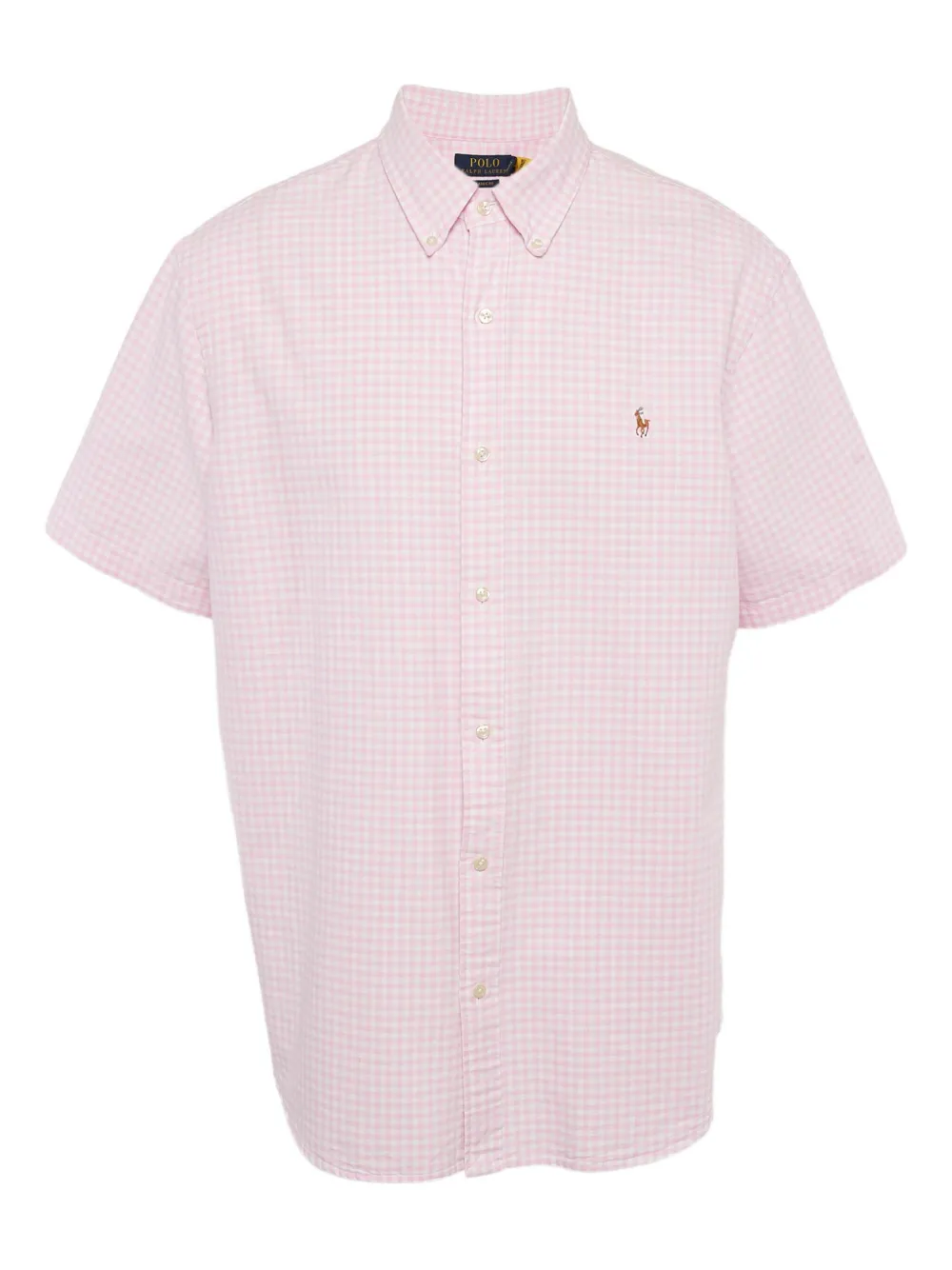 Polo Ralph Lauren check-print shirt | Pink | Image 1