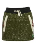 Gucci Pre-Owned 2024 quilted mini skirt - Green