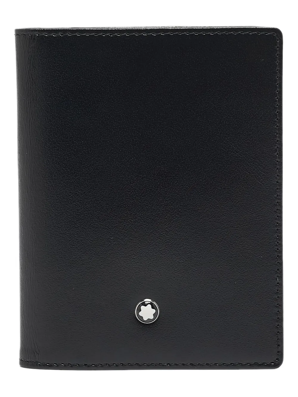 Montblanc leather notebook cover - ブラック Montblanc leather notebook cover - ブラック