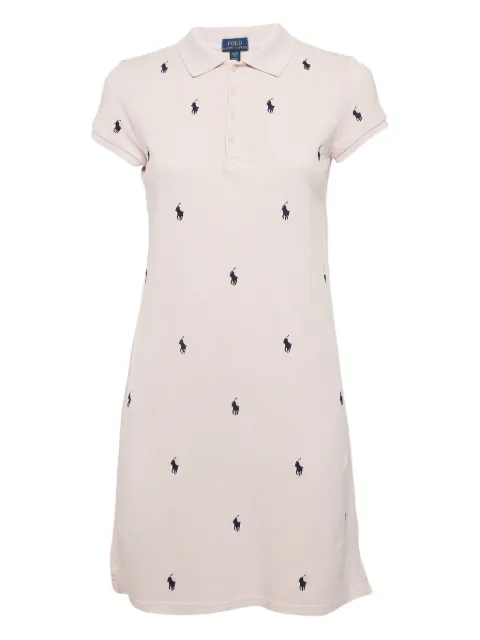Polo Ralph Lauren Vintage logo-print cotton dress