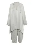mii 2024 crepe trousers (set of two) - Grey
