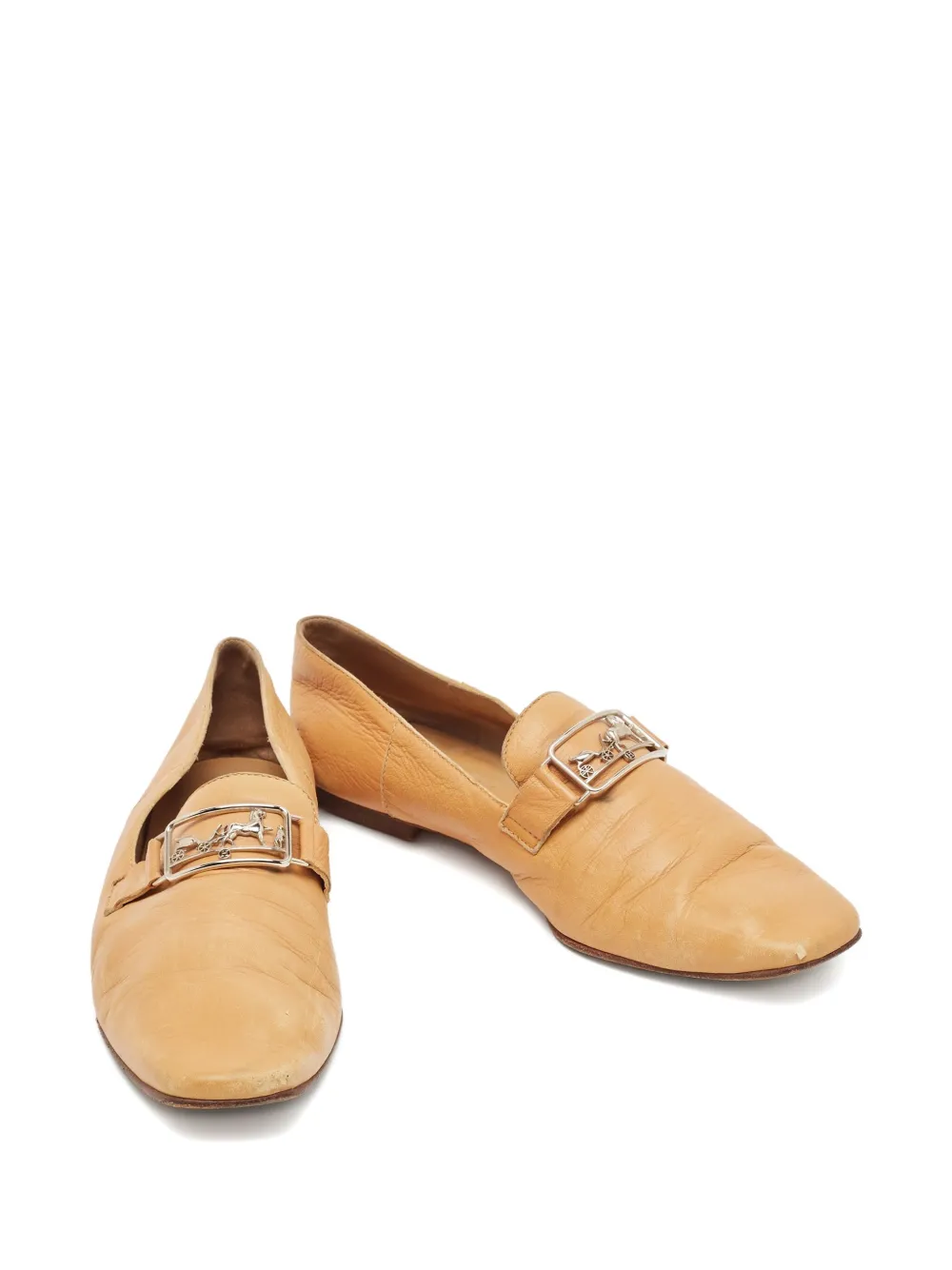 Hermès Pre-Owned Time loafers - Beige