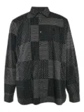 Burberry Pre-Owned bandana-print shirt - Black