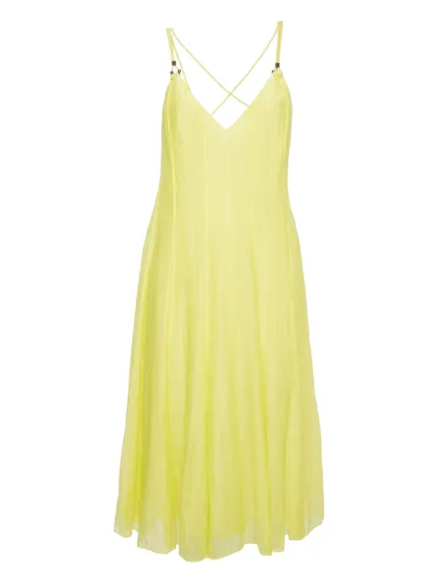 Polo Ralph Lauren criss-cross straps midi dress